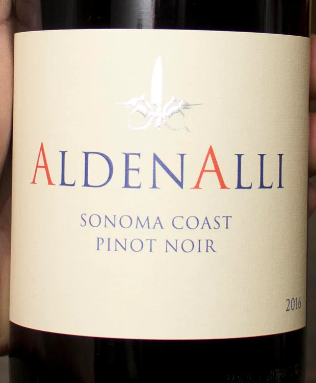 Aldenalli Pinot Noir Sonoma Coast 2016 - Image 2