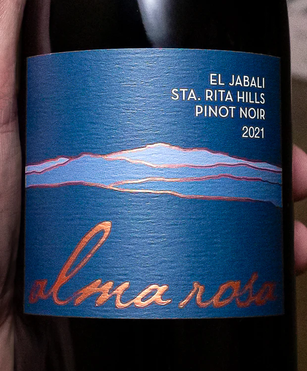 Alma Rosa Pinot Noir El Jabali Vineyard Sta. Rita Hills 2021 - Image 2