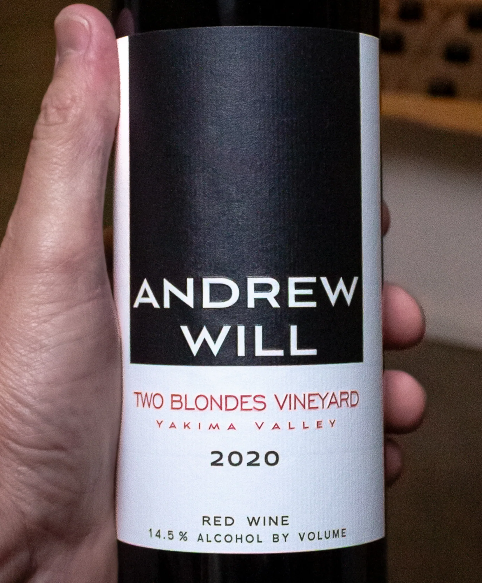 Andrew Will Red Blend Two Blondes Yakima Valley 2020 - Image 2