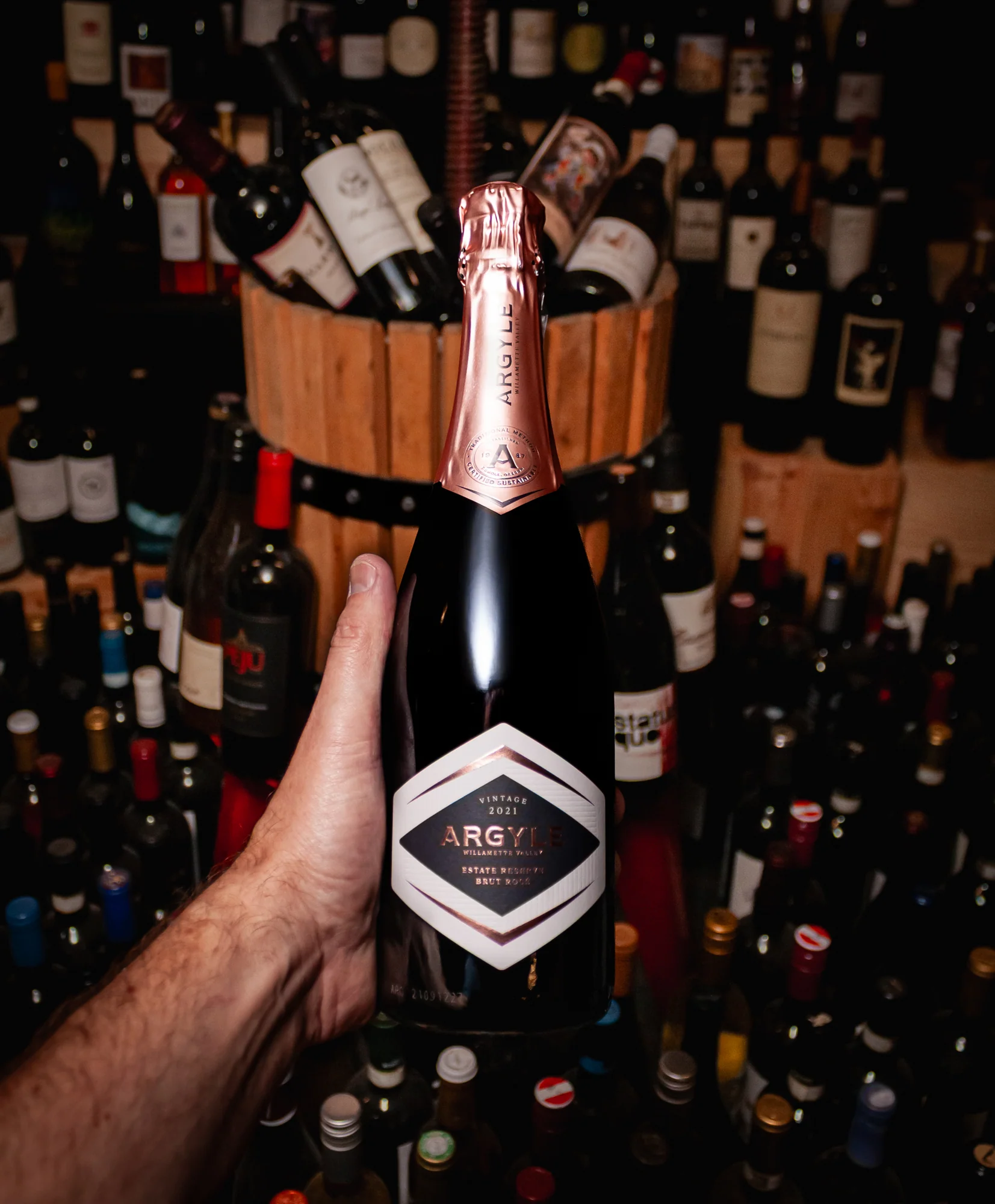 Argyle Rosé Estate Reserve Brut Willamette Valley 2021