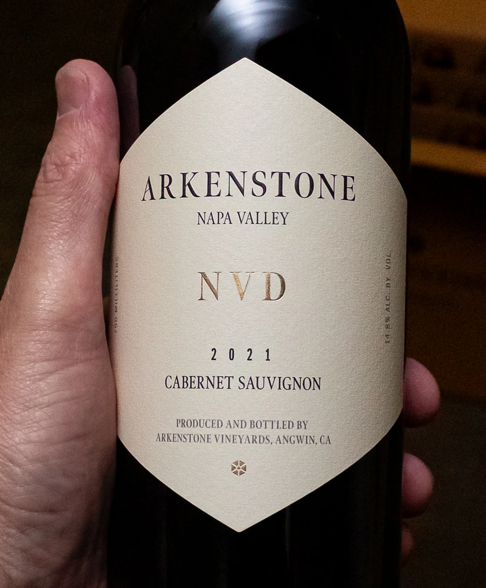 Arkenstone Cabernet Sauvignon NVD Napa Valley 2021 - Image 2