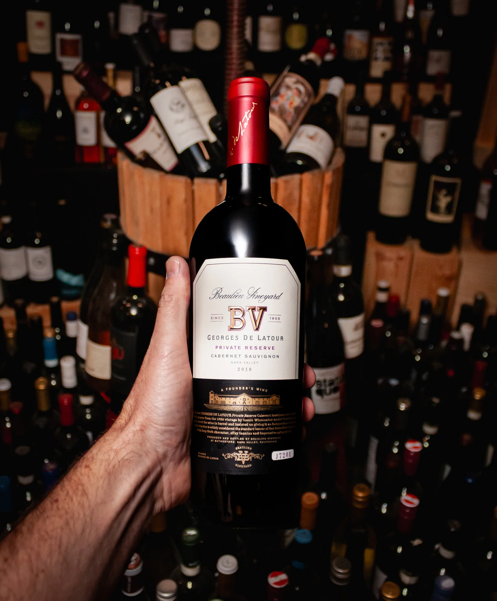 Beaulieu Vineyard Cabernet Sauvignon Georges de Latour Private Reserve Napa Valley 2018