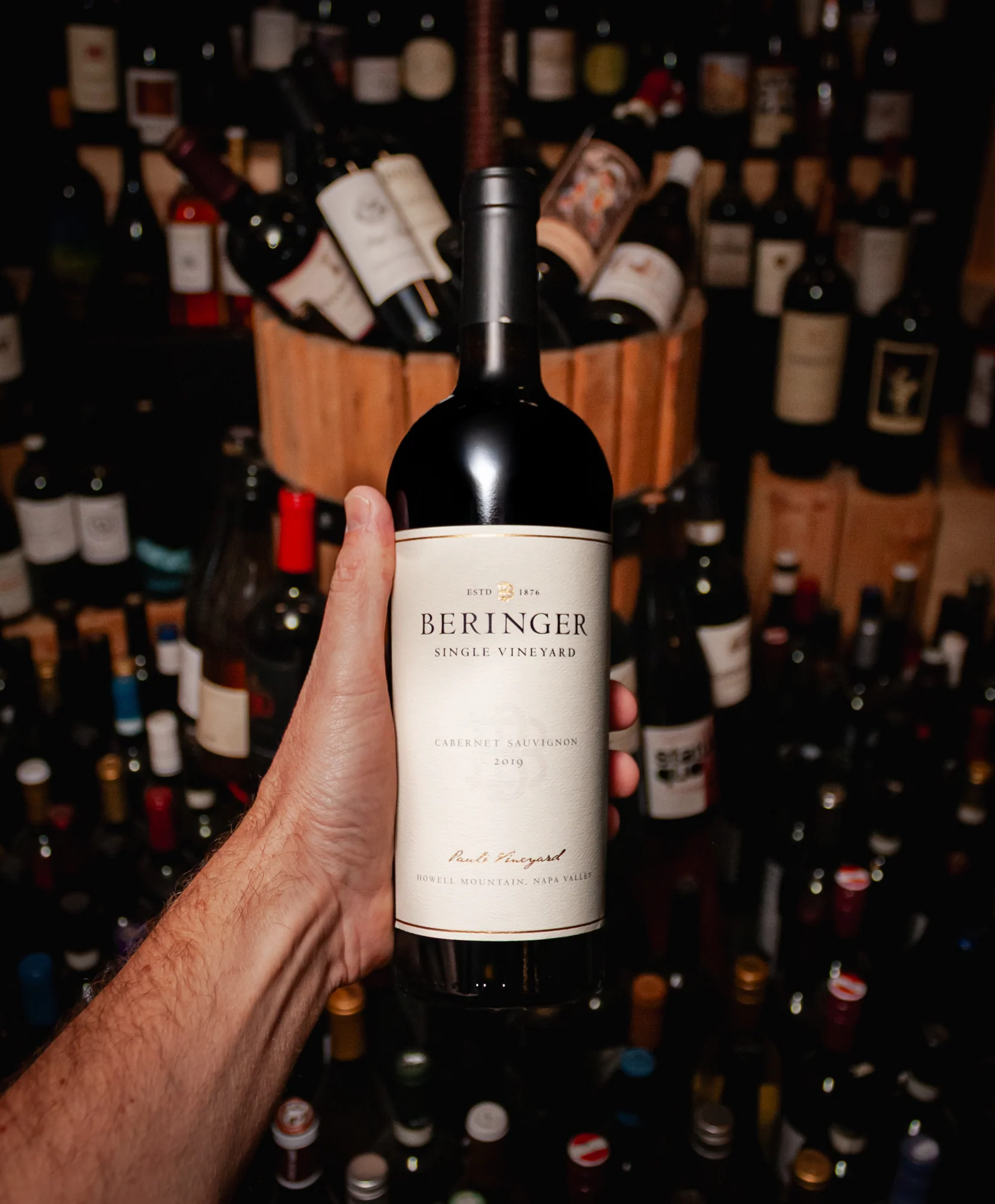 Beringer Cabernet Sauvignon Pauli Vineyard Howell Mountain Napa Valley 2019