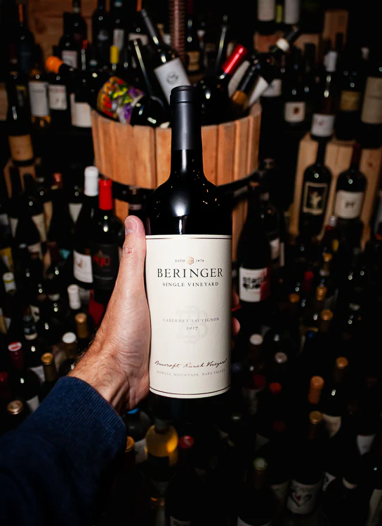 Beringer Vineyards Cabernet Sauvignon Bancroft Ranch Vineyard Howell Mountain Napa Valley 2017 - Image 3