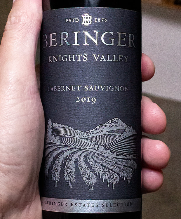 Beringer Vineyards Cabernet Sauvignon Knights Valley Sonoma County 2019 (Half Bottle 375mL) - Image 2
