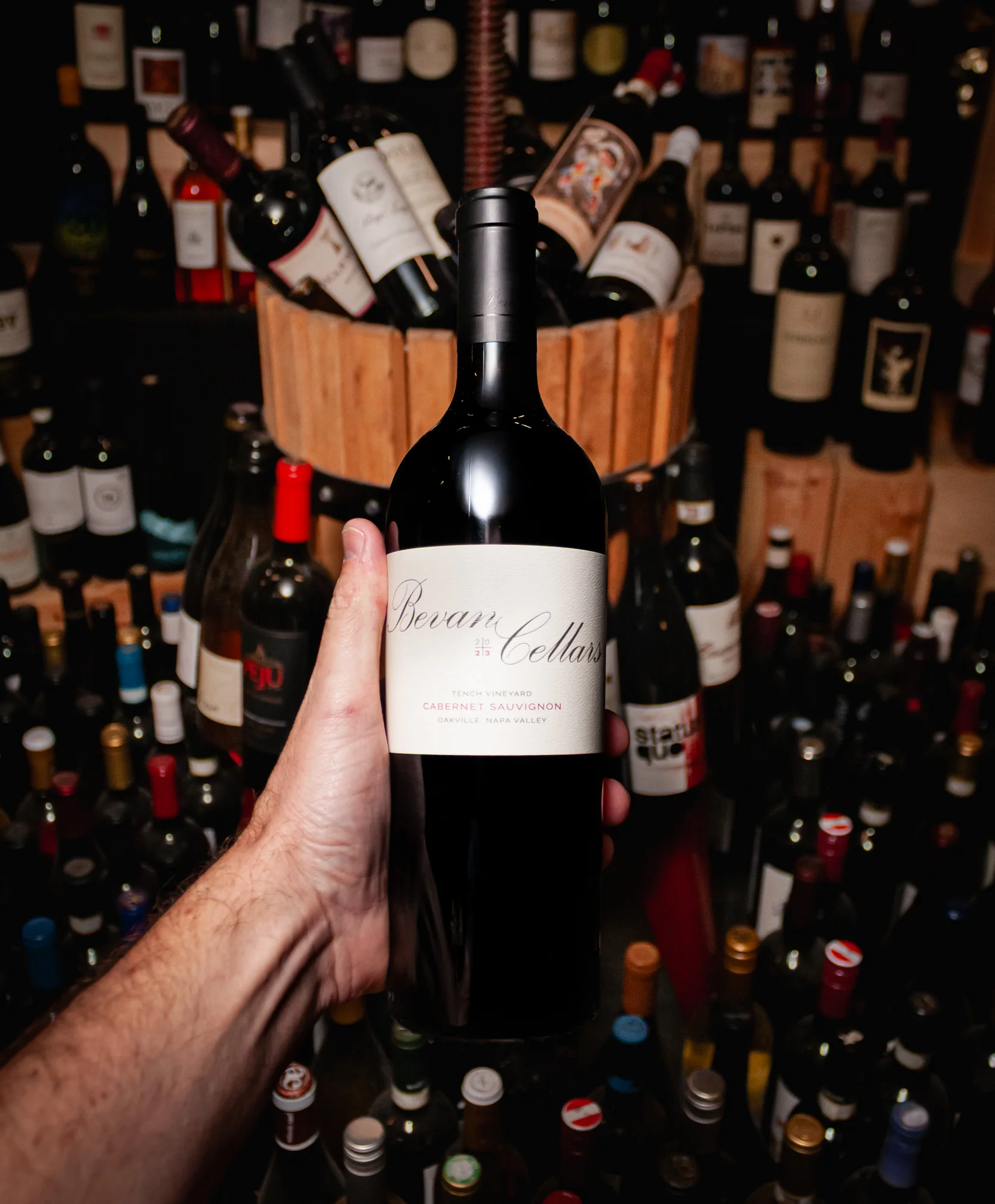 Bevan Cellars Cabernet Sauvignon Tench Vineyard Oakville Napa Valley 2023
