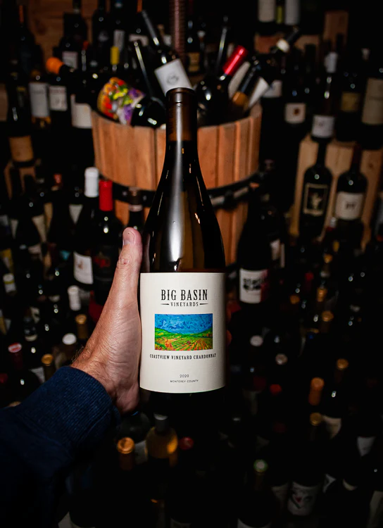 Big Basin Vineyards Chardonnay Coastview Vineyard Monterey County 2020