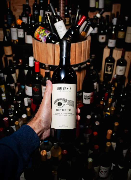 Big Basin Vineyards Red Altitude 2292 Coastview Vineyard Monterey County 2018