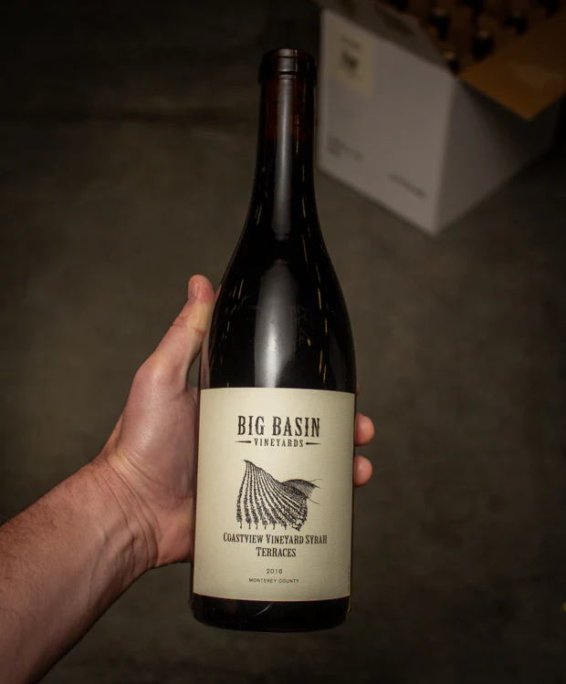 Big Basin Vineyards Syrah Coastview Vineyard Terraces 2016