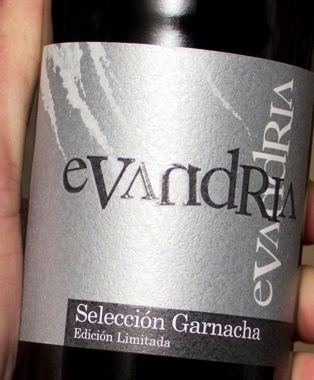 Bodegas Coloma Evandria Seleccion Garnacha Edicion Limitada Vino de la Tierra Extremadura 2017