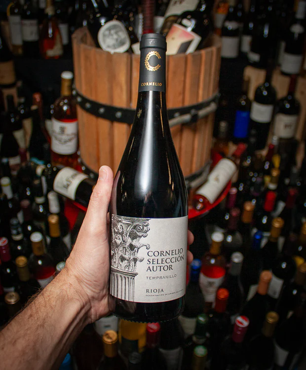 Bodegas Cornelio Rioja Alta Crianza Seleccion Autor 2018 - Image 3