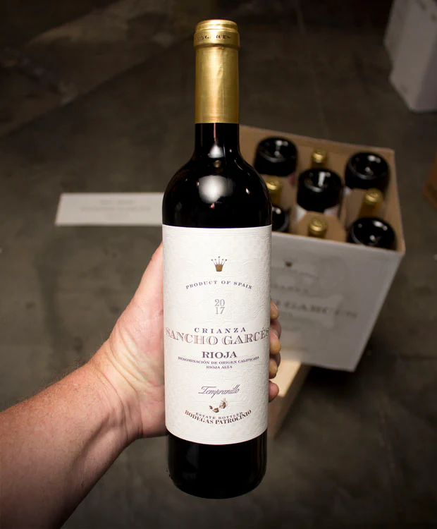 Bodegas Patrocinio Sancho Garces Rioja Alta Crianza 2017