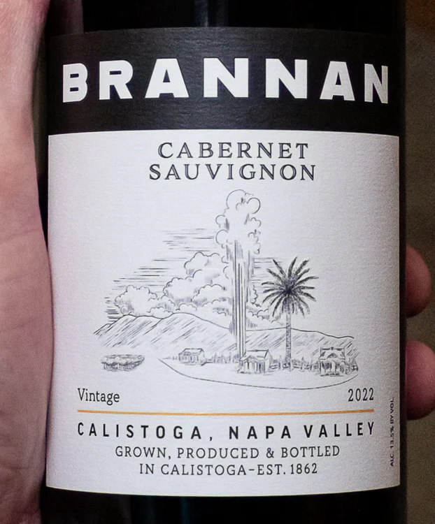Brannan Wines Cabernet Sauvignon Calistoga Napa Valley 2022 - Image 2