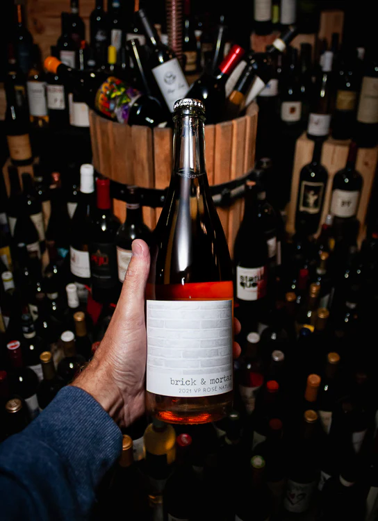 Brick & Mortar Wines Sparkling Rosé VP Nature Sonoma Coast 2021
