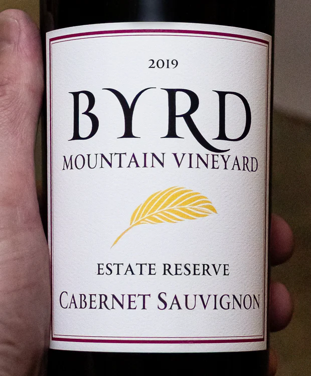 Byrd Vineyard Cabernet Sauvignon Reserve Mendocino County 2019 - Image 2