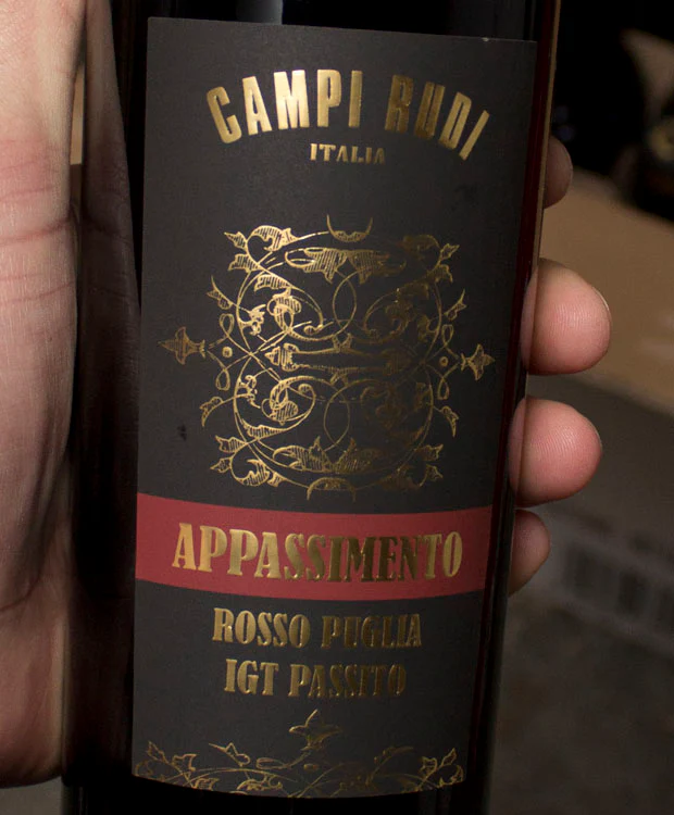 Campi Rudi Appassimento Puglia 2018 - Image 2
