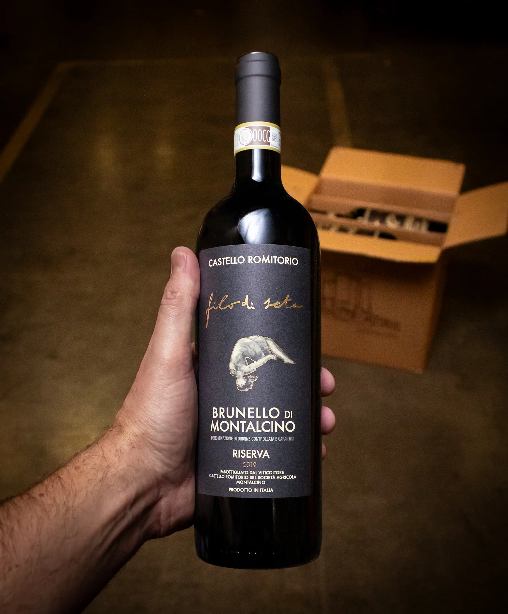 Castello Romitorio Brunello di Montalcino Filo di Seta Riserva 2019