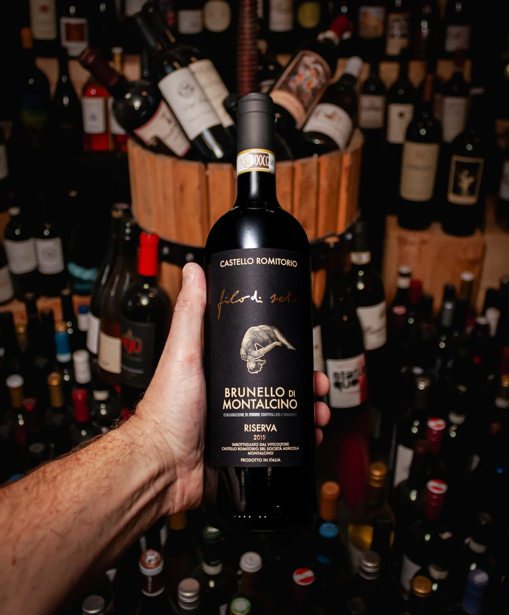 Castello Romitorio Brunello di Montalcino Filo di Seta Riserva 2019 - Image 3