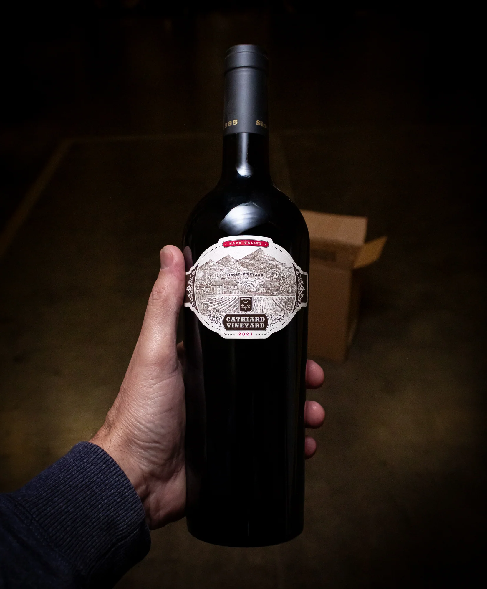 Cathiard Vineyard Cabernet Sauvignon Grand Vin Estate Vineyard Napa Valley 2021