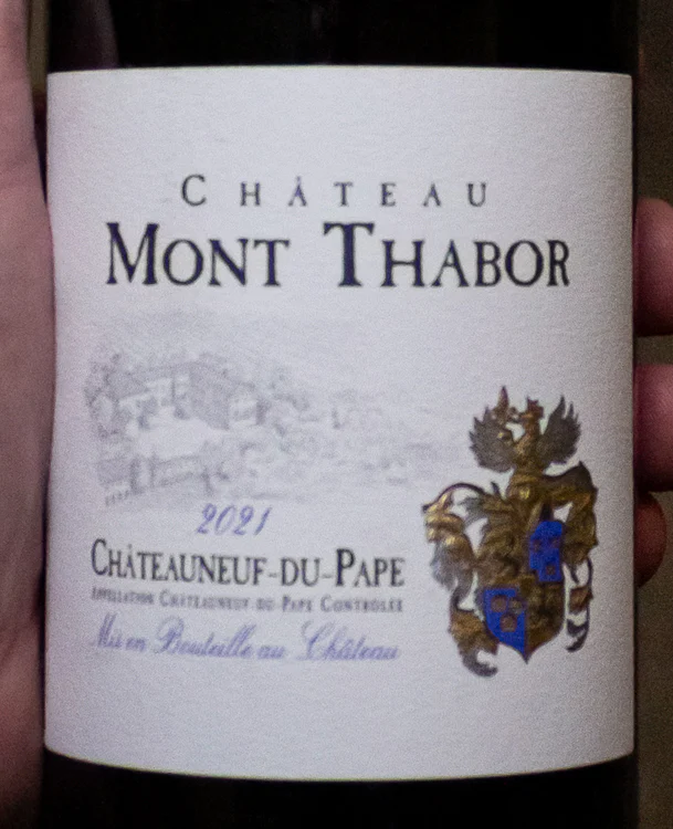Château Mont Thabor Châteauneuf-du-Pape 2021 - Image 2
