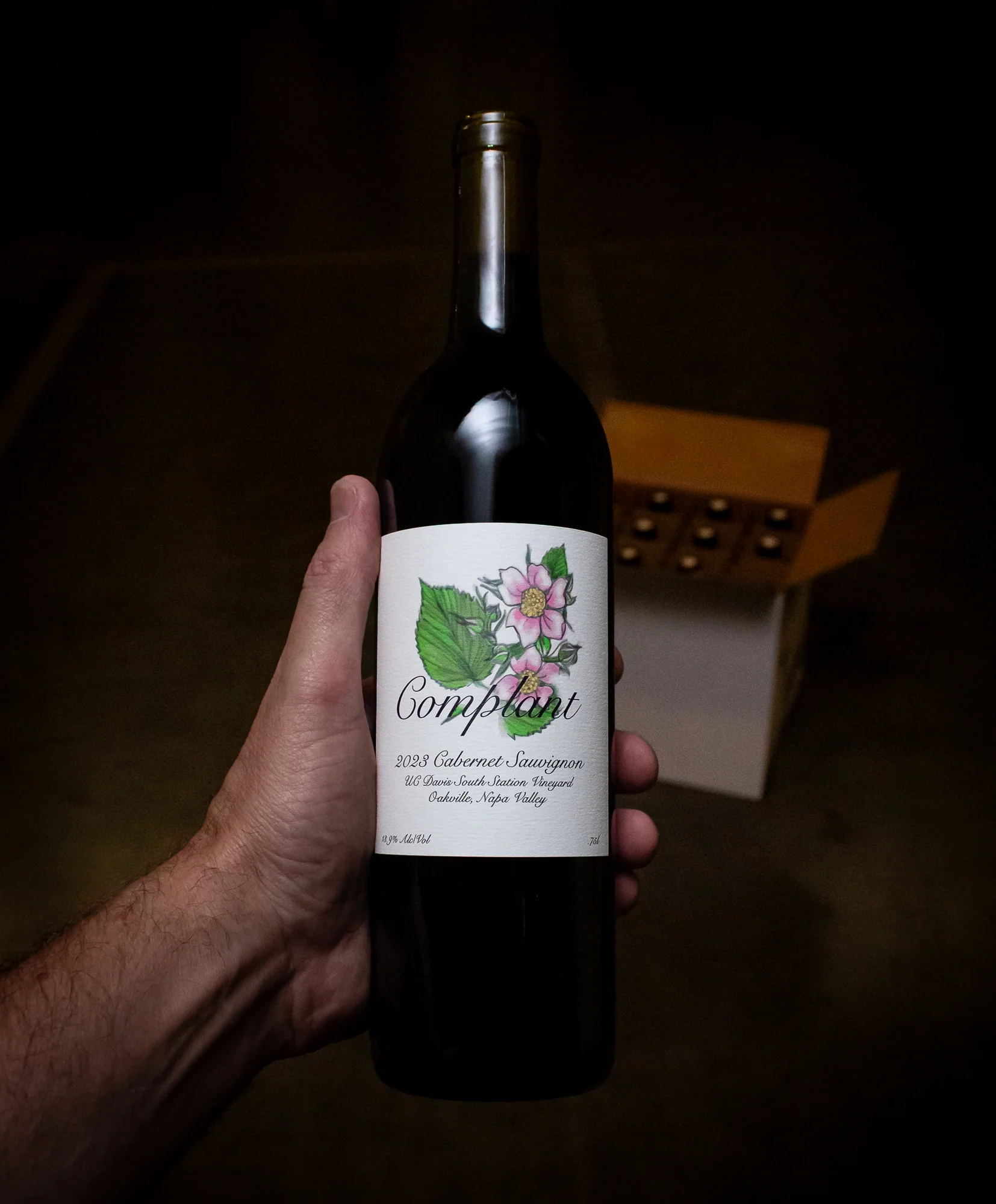 Complant Cabernet Sauvignon UC Davis South Station Vineyard Oakville Napa Valley 2023
