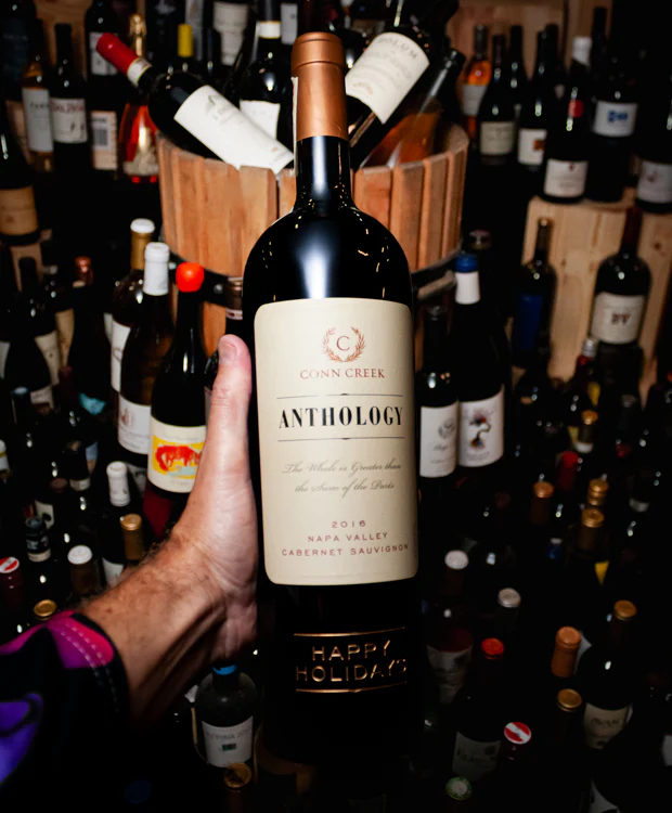 Conn Creek Anthology Cabernet Sauvignon Etched Happy Holidays Napa Valley 2016 (Magnum 1.5L) - Image 3