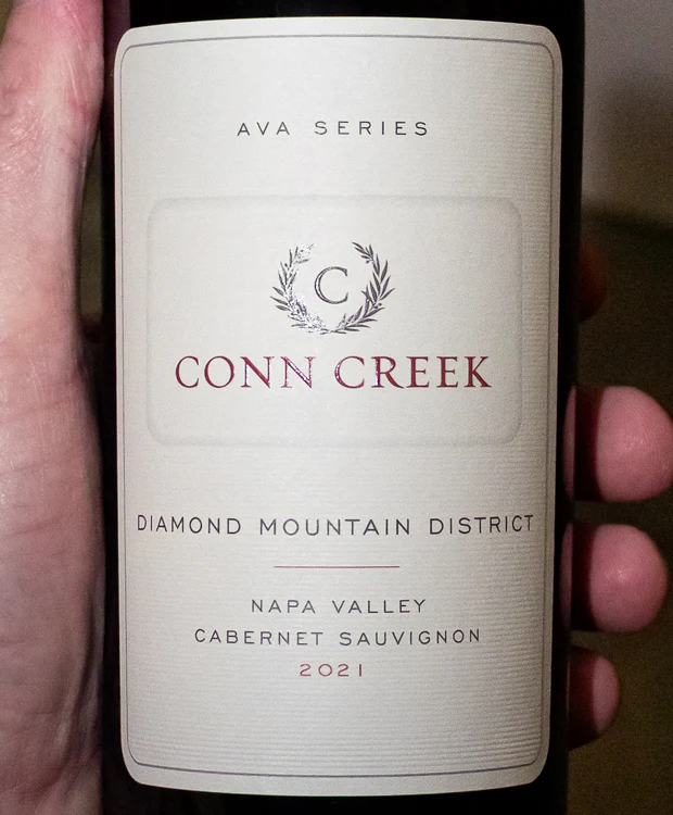 Conn Creek Cabernet Sauvignon AVA Series Diamond Mountain District Napa Valley 2021 - Image 2