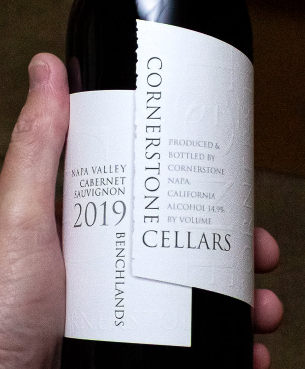Cornerstone Cellars Cabernet Sauvignon Benchlands Napa Valley 2019 - Image 2