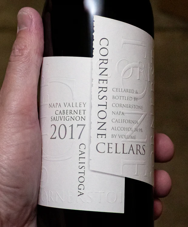 Cornerstone Cellars Cabernet Sauvignon Calistoga Napa Valley 2017 - Image 2