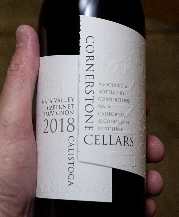 Cornerstone Cellars Cabernet Sauvignon Calistoga Napa Valley 2018 - Image 2