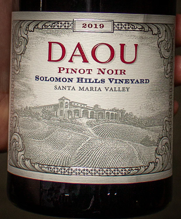 DAOU Vineyards Pinot Noir Solomon Hills Vineyard Santa Maria Valley 2019 - Image 2