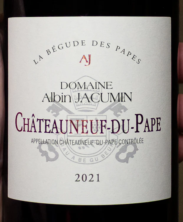 Domaine Albin Jacumin Châteauneuf-du-Pape Rouge La Begude des Papes 2021 - Image 2