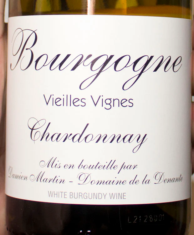 Domaine de la Denante Chardonnay Bourgogne Vieilles Vignes 2020 - Image 2