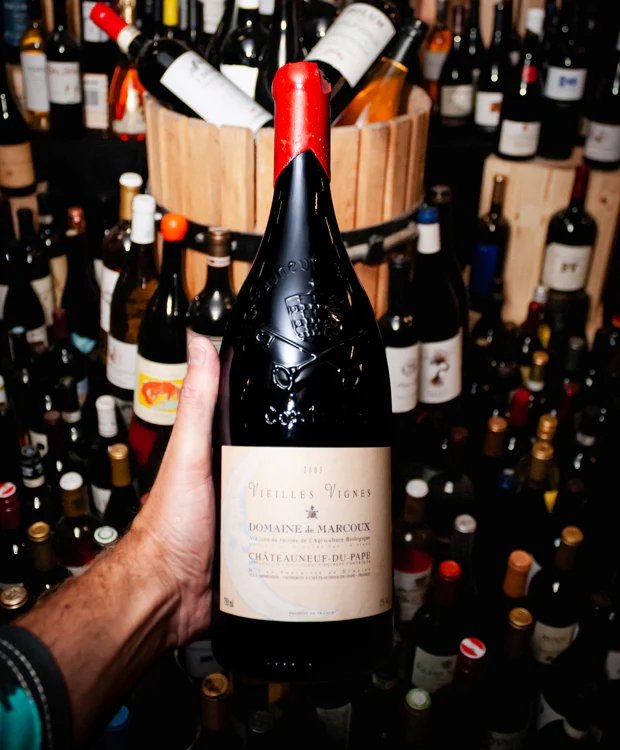 Domaine de Marcoux Châteauneuf-du-Pape Vieilles Vignes 2003 (Magnum 1.5L)(raised cork)