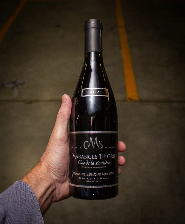 Domaine Edmond Monnot et Fils Maranges Clos de la Boutiere Premier Cru 2021