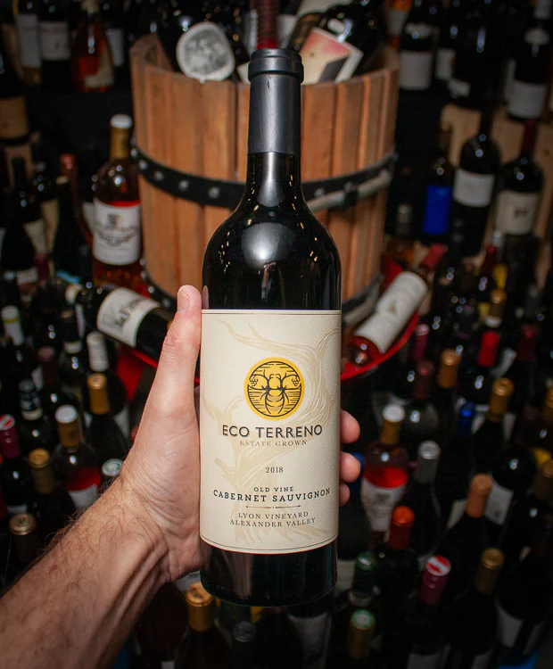 Eco Terreno Cabernet Sauvignon Old Vine Lyon Vineyard Alexander Valley 2018 - Image 3