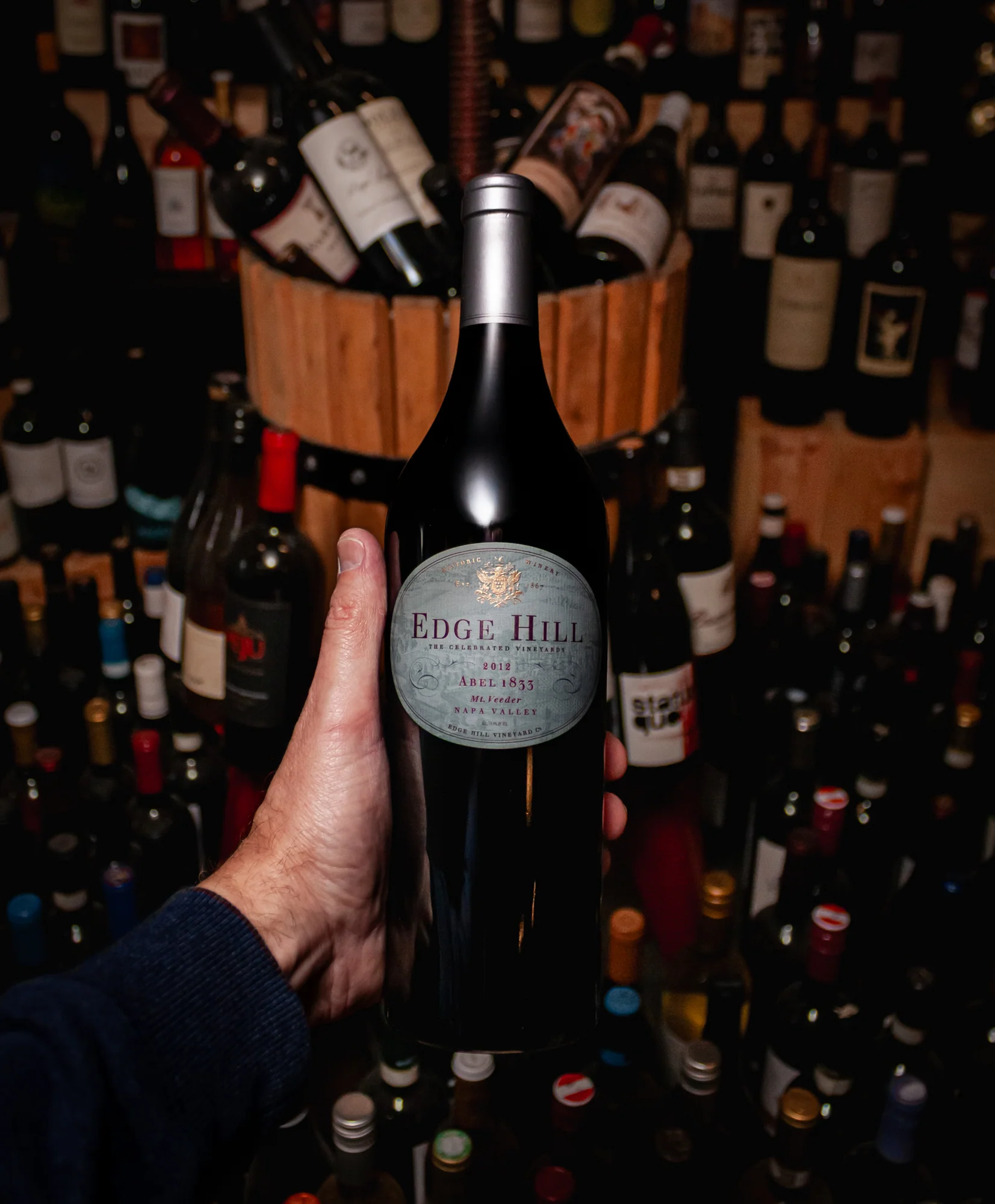 Edge Hill Red Blend Abel 1833 Mount Veeder Napa Valley 2012 - Image 2