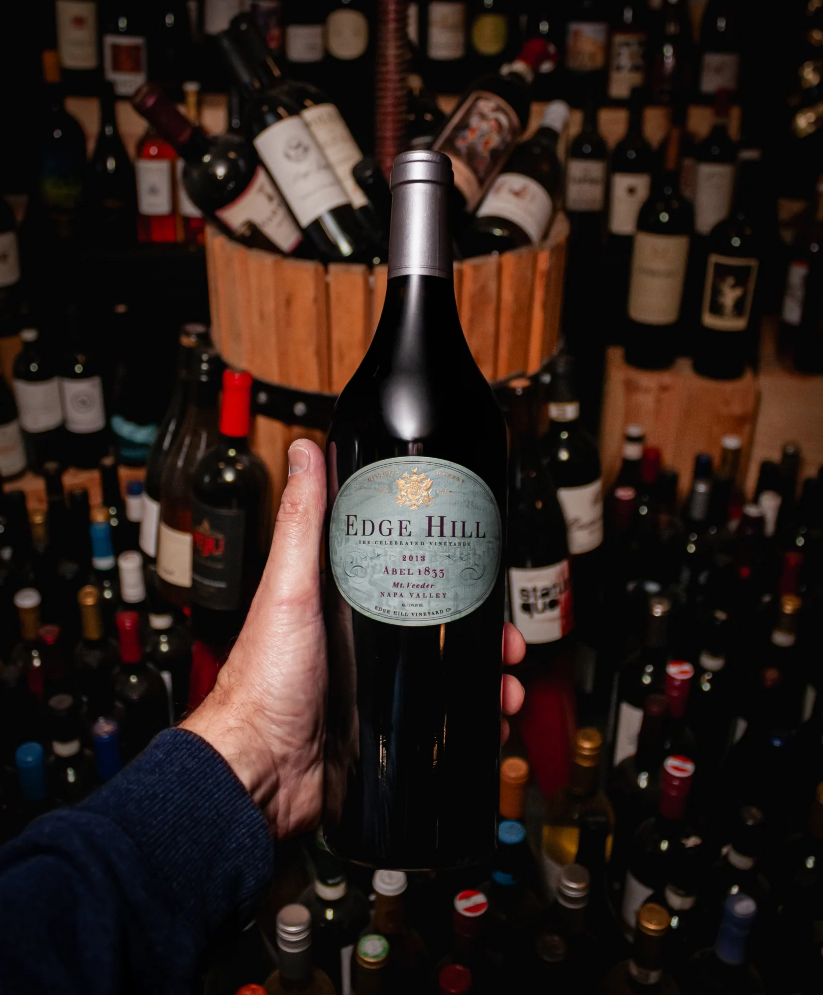 Edge Hill Red Blend Abel 1833 Mount Veeder Napa Valley 2013 - Image 2