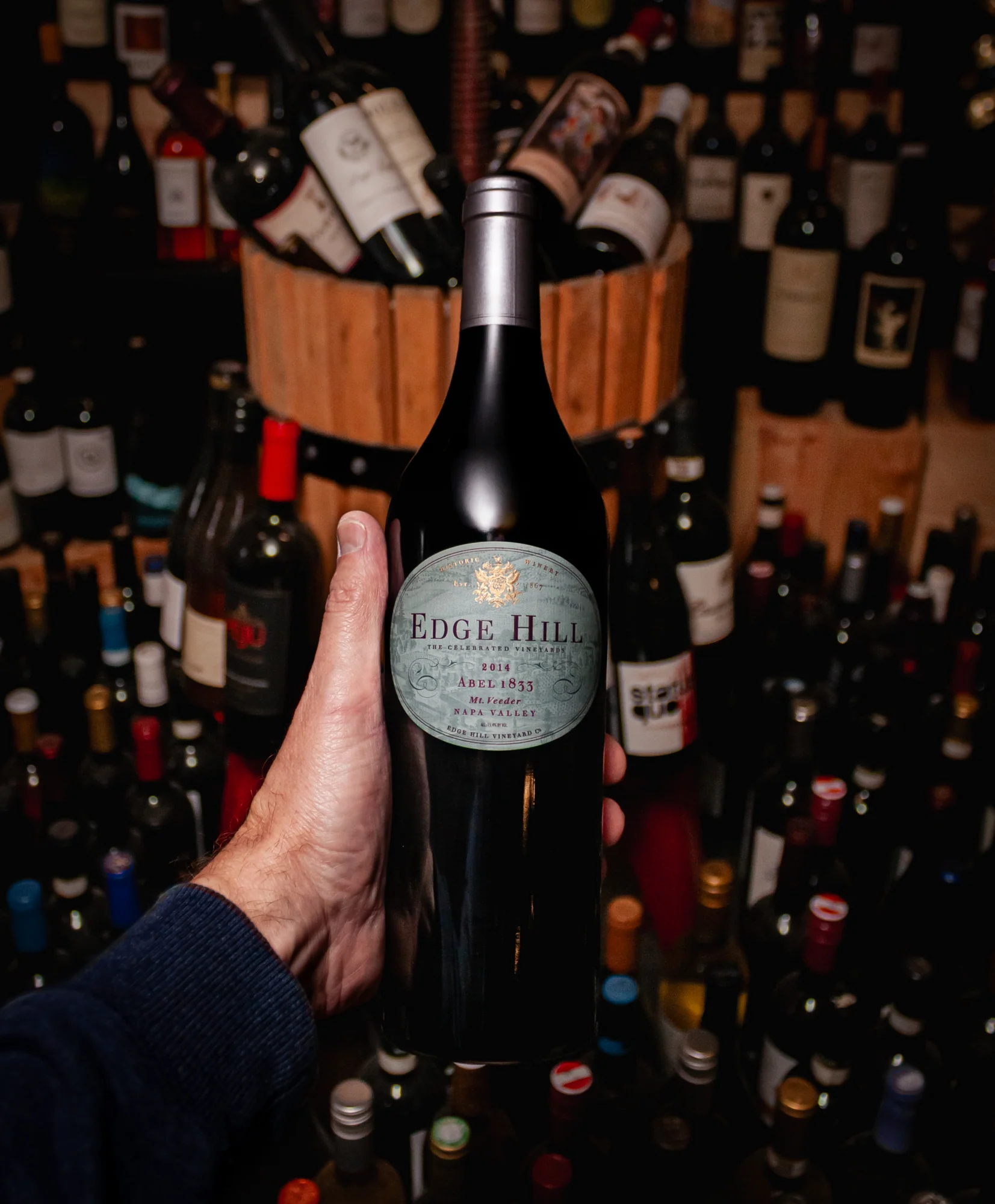 Edge Hill Red Blend Abel 1833 Mount Veeder Napa Valley 2014 - Image 2