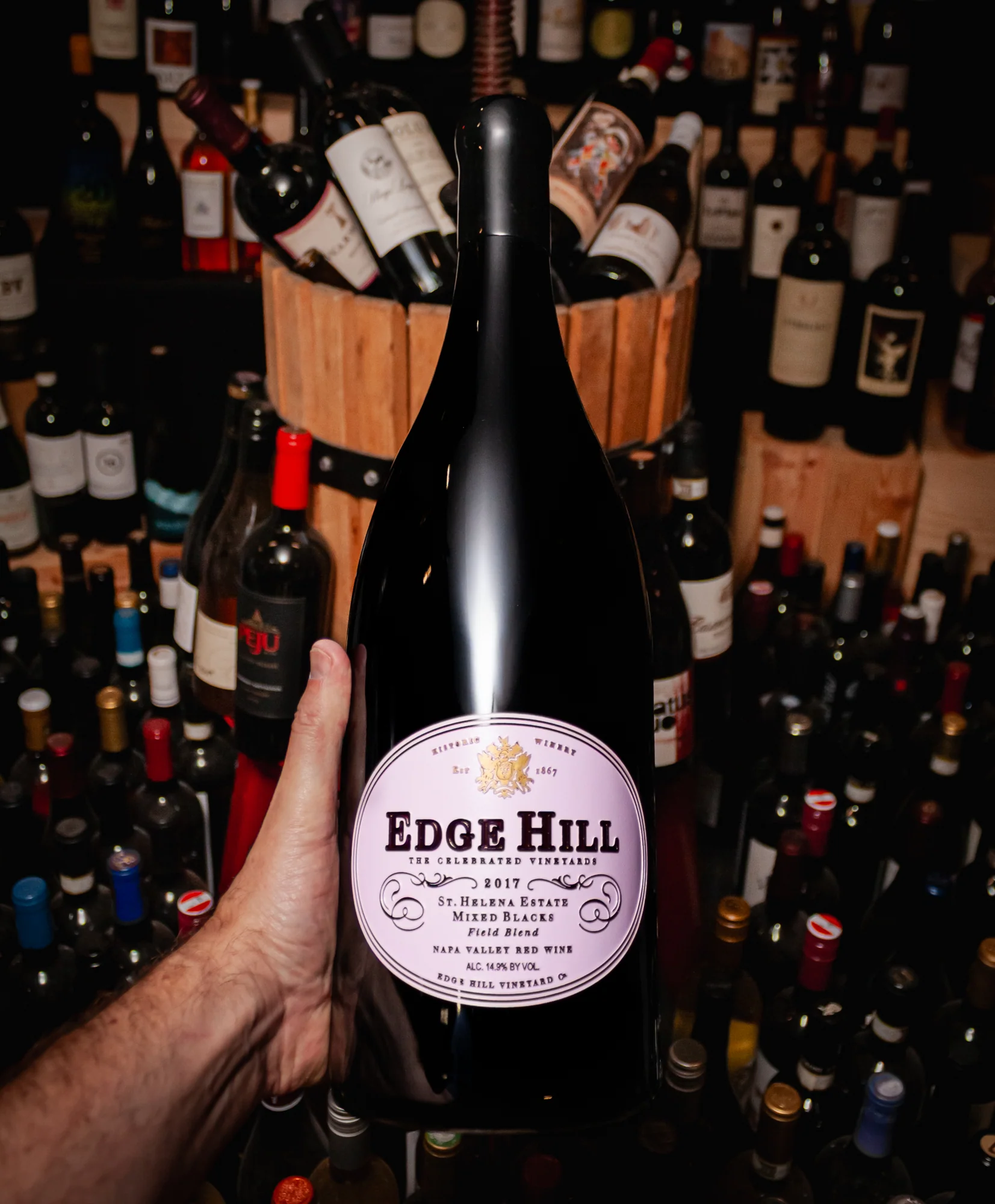 Edge Hill Red Blend Mixed Blacks Napa Valley 2017 (Magnum 1.5L)