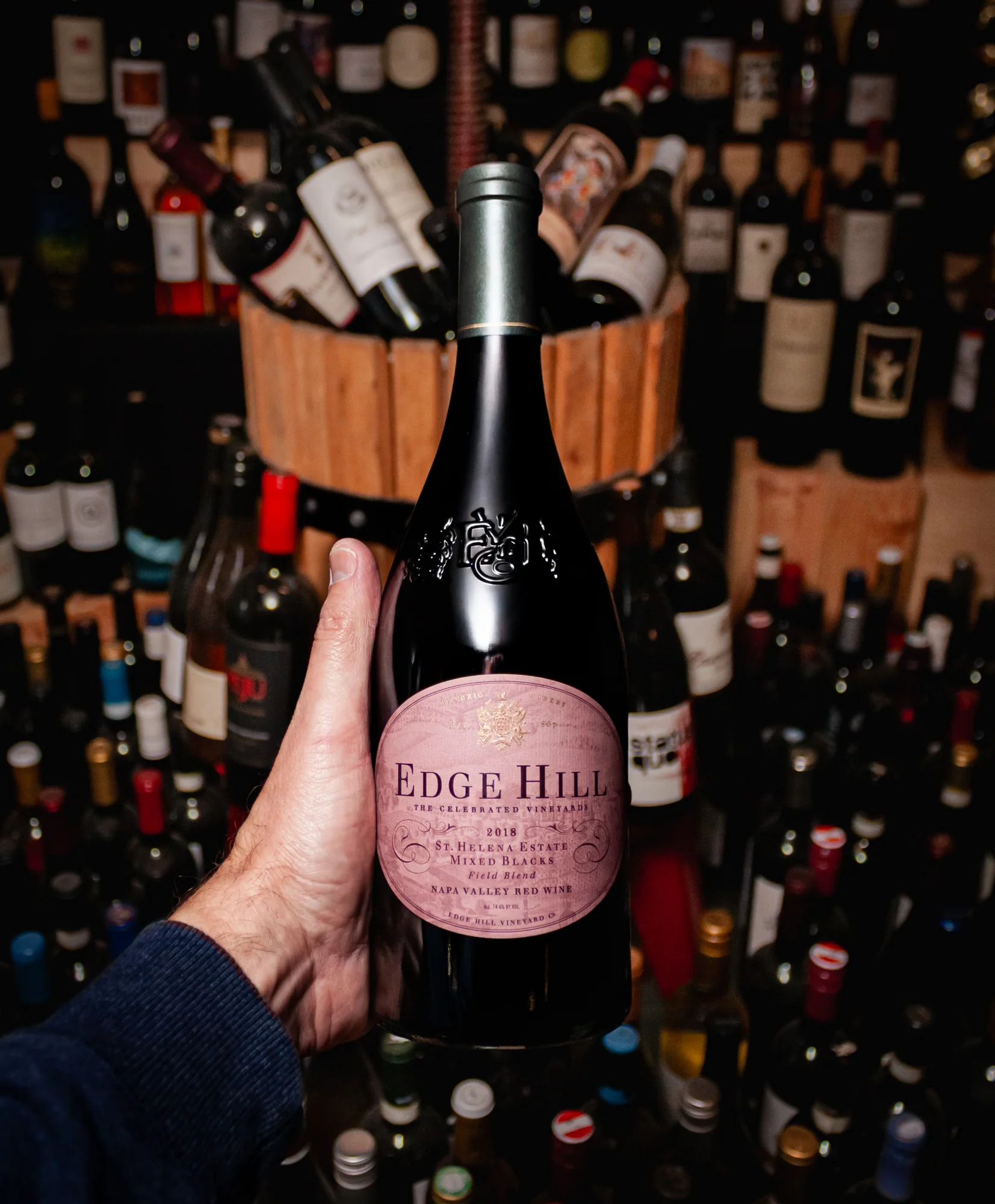 Edge Hill Red Blend Mixed Blacks Napa Valley 2018