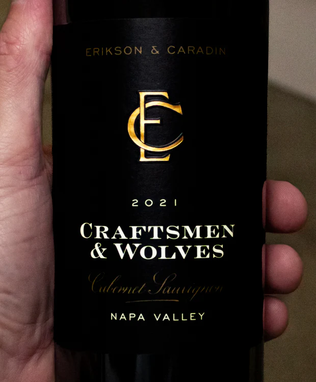 Erikson & Caradin Cabernet Sauvignon Craftsman & Wolves Napa Valley 2021 - Image 2