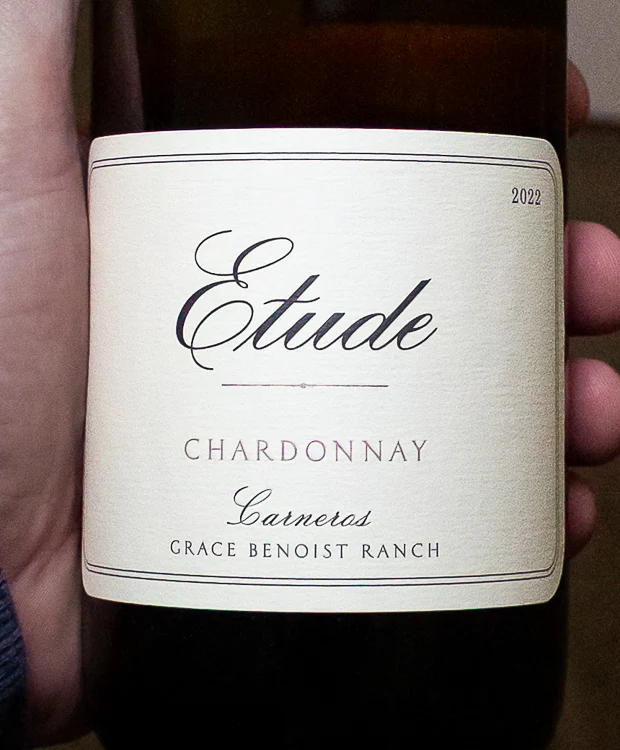 Etude Chardonnay Grace Benoist Ranch Carneros 2022 - Image 2