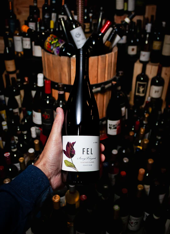 FEL Wines Pinot Noir Heritage Clones Savoy Vineyard Anderson Valley 2022