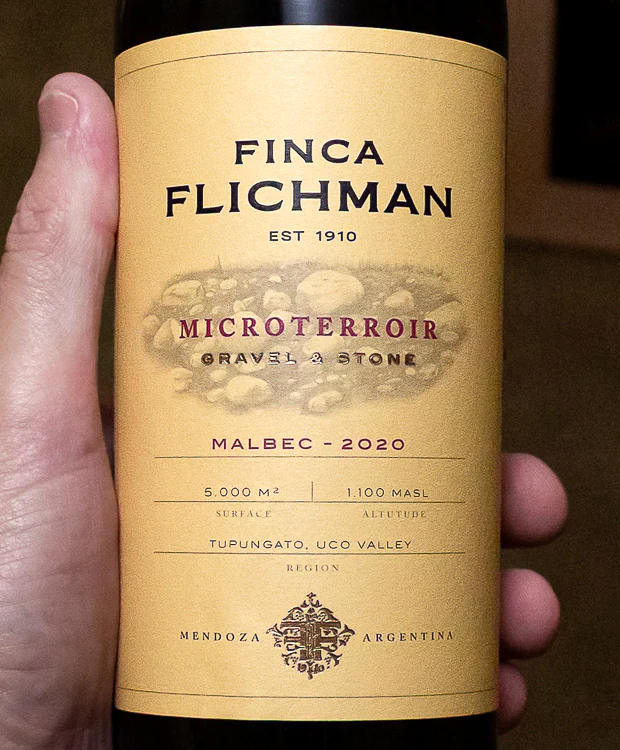 Finca Flichman Malbec Dedicado Microterrior Gravel & Stone Mendoza 2020 - Image 2