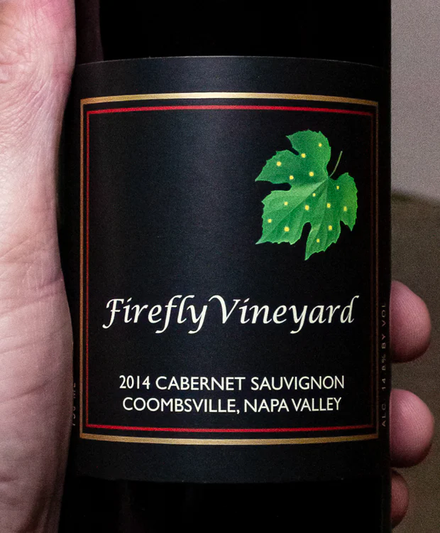 Firefly Vineyard Cabernet Sauvignon Napa Valley 2014 - Image 2