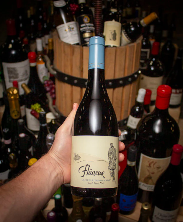 Flaneur Wines Pinot Noir La Belle Promenade Vineyard Chehalem Mountains 2018 - Image 3