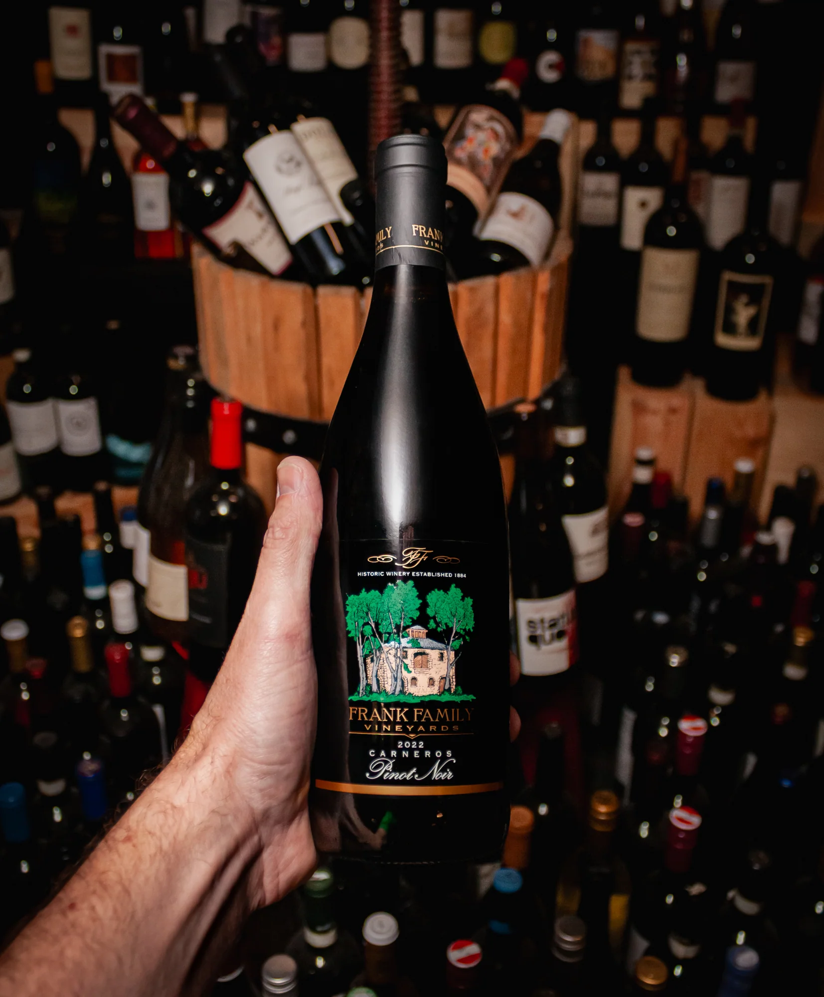 Frank Family Vineyards Pinot Noir Carneros Napa Valley 2022