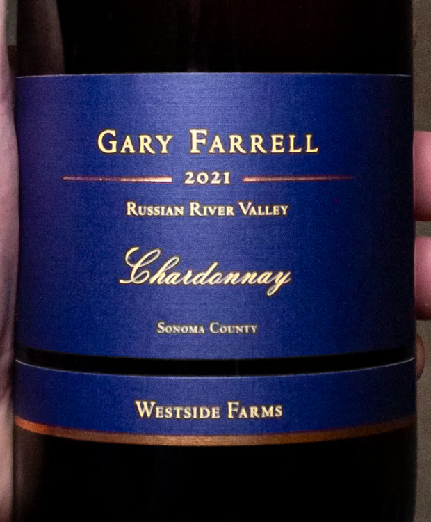 Gary Farrell Chardonnay Westside Farms Russian River Valley 2021 - Image 2