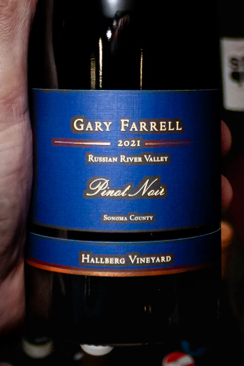 Gary Farrell Pinot Noir Hallberg Vineyard Russian River Valley 2021 - Image 2